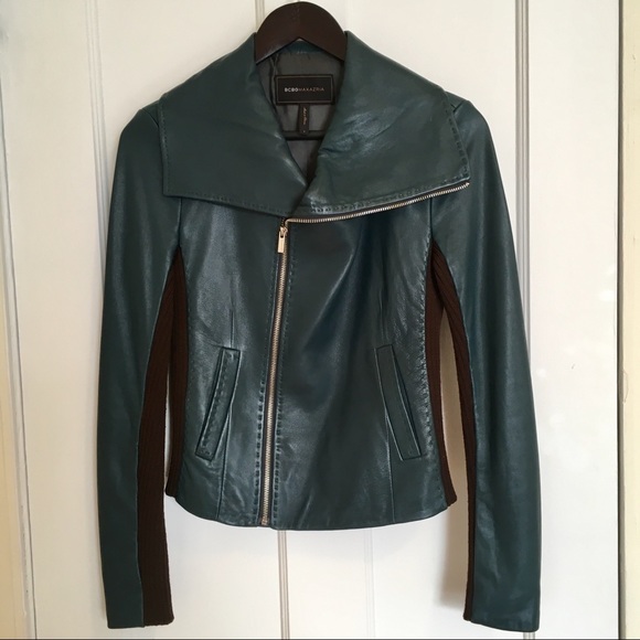 BCBGMaxAzria Jackets & Blazers - BCBGMAXAZRIA Leather Jacket